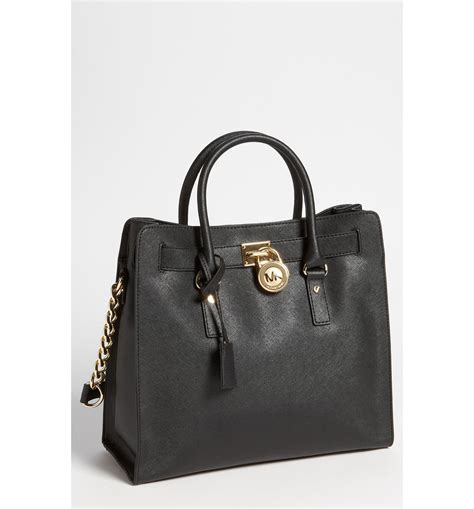 michael kors hamilton specchio tote|Michael Kors saffiano leather tote.